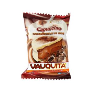 alfajor vaquita capuccino