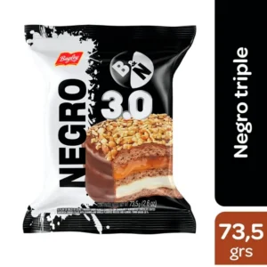 alfajor b&n triple negro