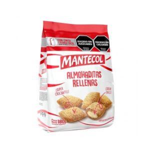 mantecol almohaditas rellenas 180g