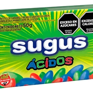 caramelo sugus Ácidos