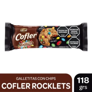cofler rocklets galletitas 118g