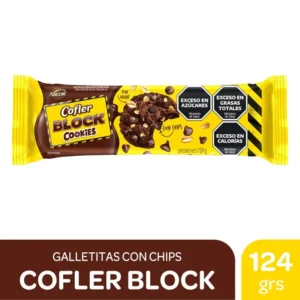 galletita cofler block 124g