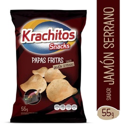 papas krachitos jamon serrano 55g