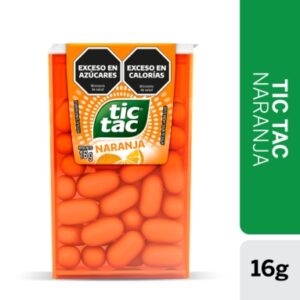 tic tac naranja