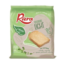 tostadas riera light 200g