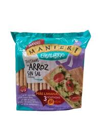 tostadas de arroz manieri 120g