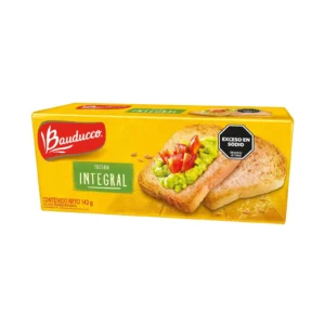 tostadas integral bauducco 142 g