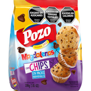 magdalenas con chips 200g