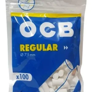 filtros ocb regulares x 100 unidades
