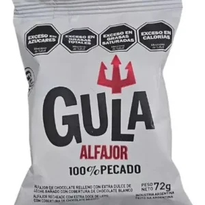 alfajor gula blanco 72g