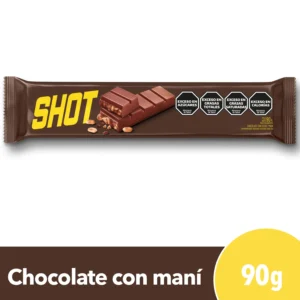 chocolate shot con mani
