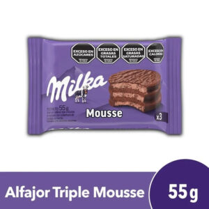 milka alfajor triple x1u mousse 77903785